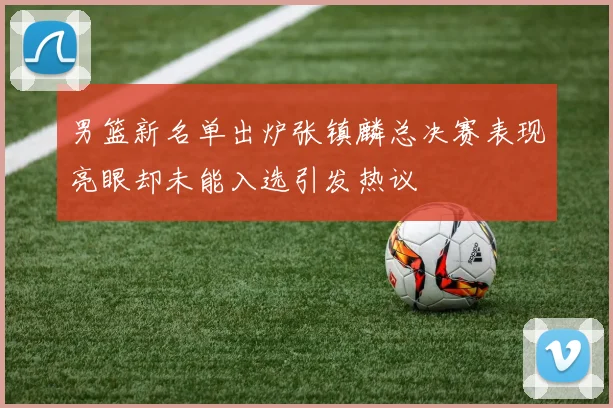男篮新名单出炉张镇麟总决赛表现亮眼却未能入选引发热议